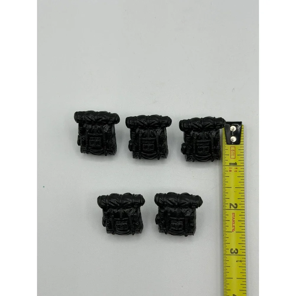 GI Joe Crimson Shadow Guard Backpack Lot x5 Black 2005 TRU Exclusive Accessory